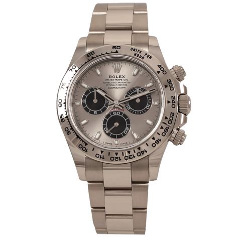 rolex daytona biale zloto